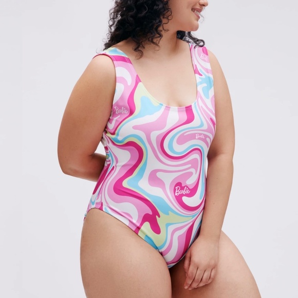 NWT Barbie 80's Malibu Bodysuit - Picture 3 of 4